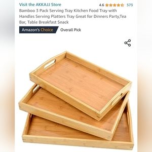 Serving trays
